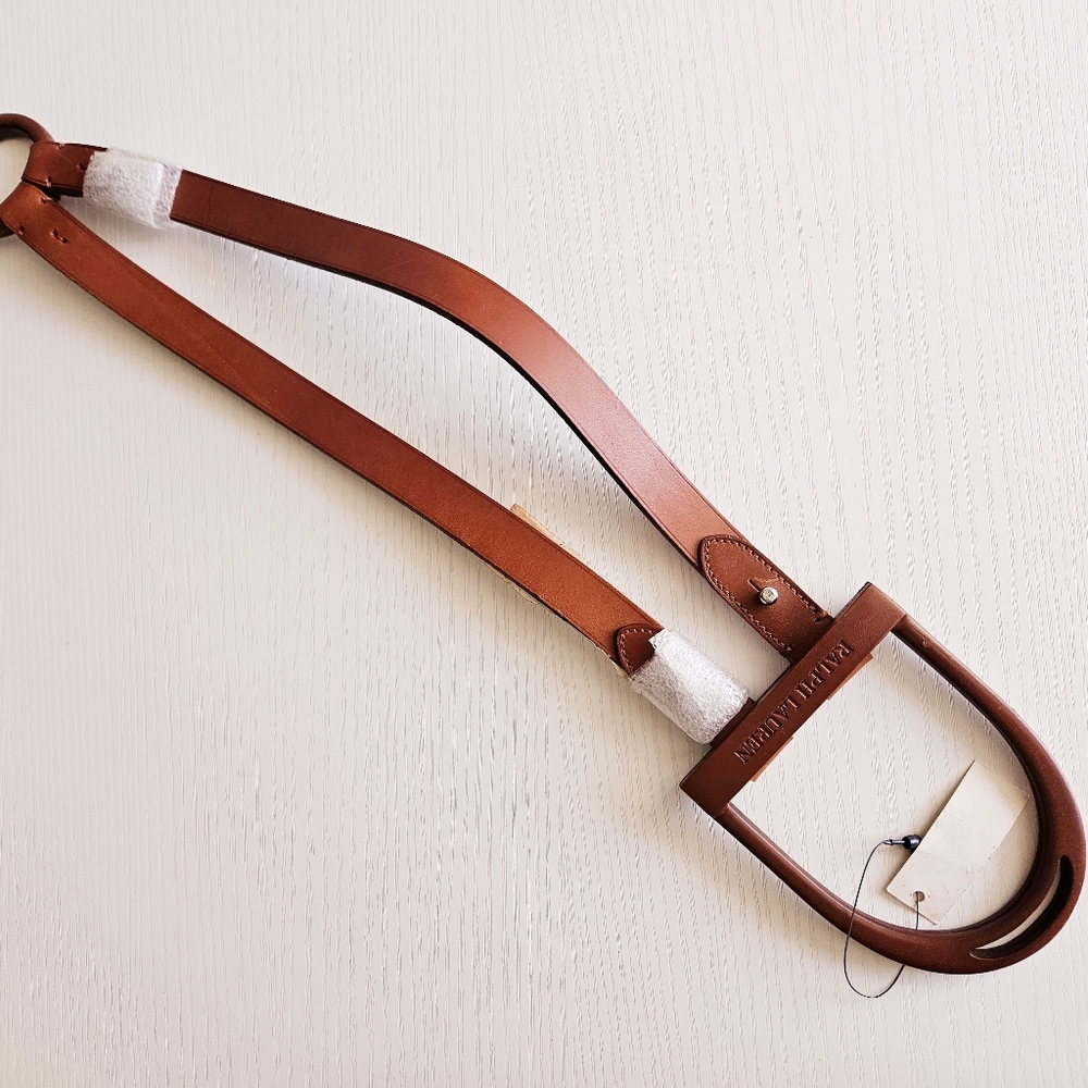 RL COLLECTION Wood Saddle Belt - Picture 5 of 13